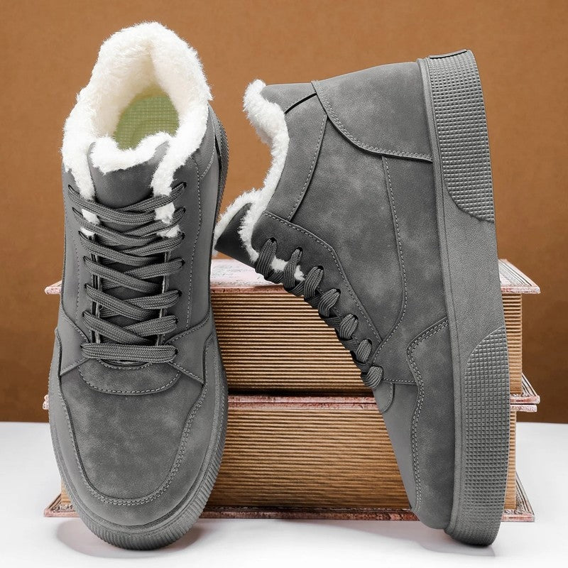 Elvani Fleece Lined High Top Sneakers