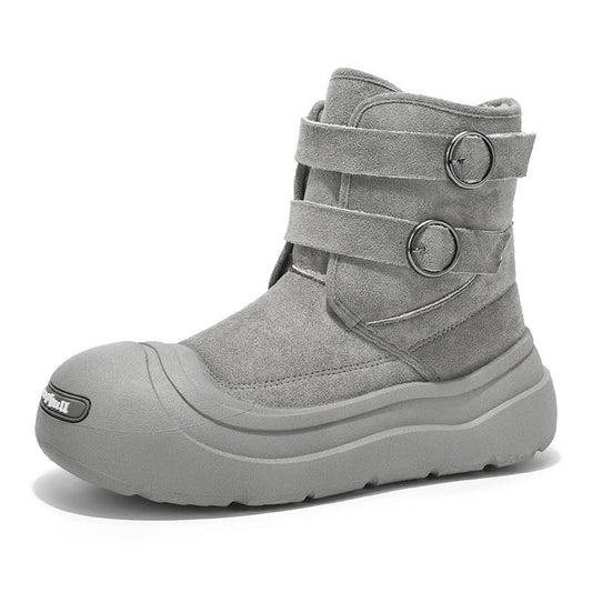 Emory Double Strap Platform Ankle Boots
