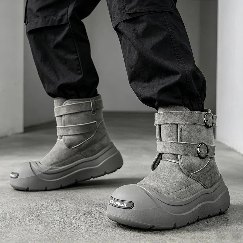 Emory Double Strap Platform Ankle Boots