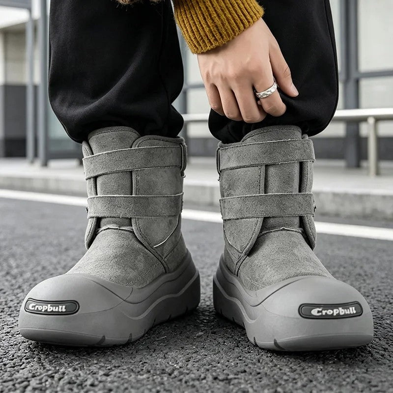 Emory Double Strap Platform Ankle Boots