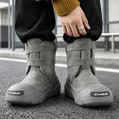 Emory Double Strap Platform Ankle Boots