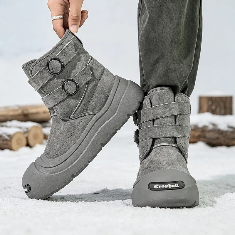 Emory Double Strap Platform Ankle Boots