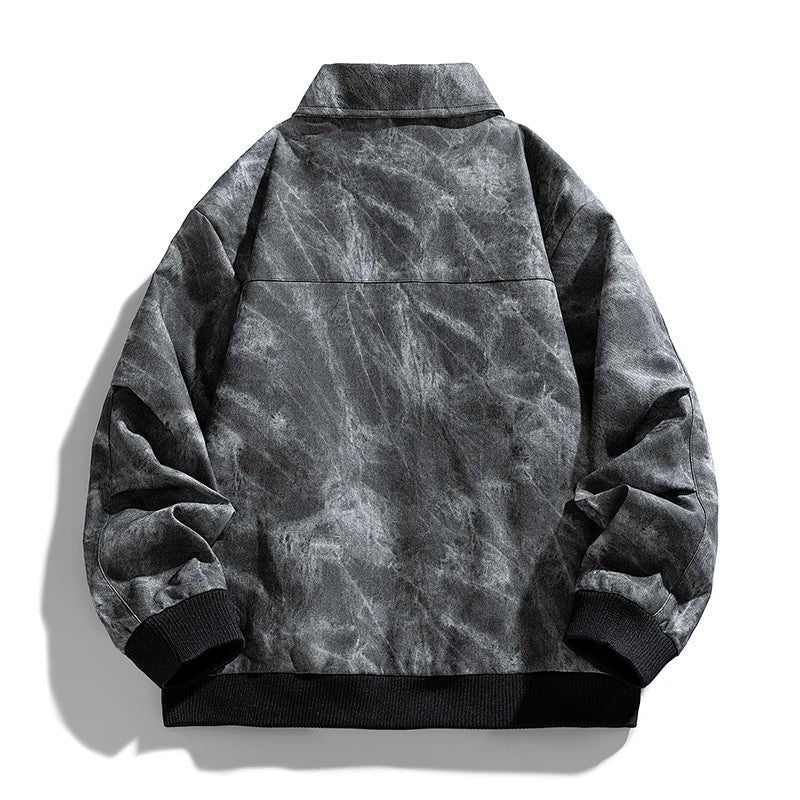 Ethan Relaxed Washed Bomber Jacket