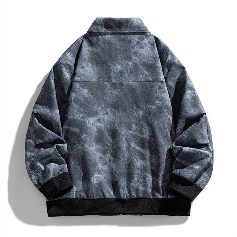 Ethan Relaxed Washed Bomber Jacket