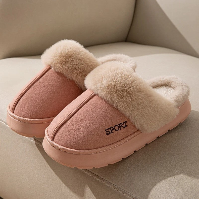 Eva Cozy Faux Fur Indoor Slippers