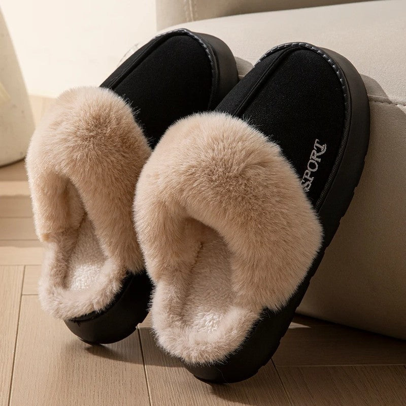 Eva Cozy Faux Fur Indoor Slippers