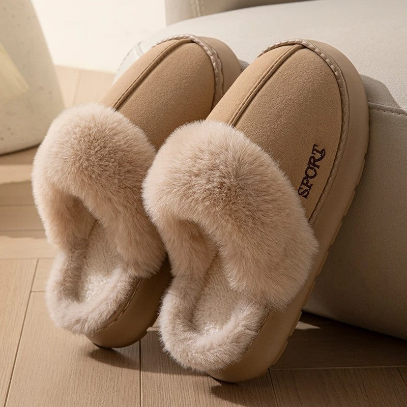Eva Cozy Faux Fur Indoor Slippers