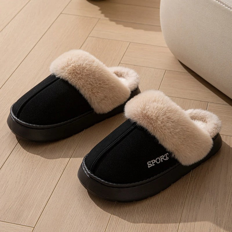 Eva Cozy Faux Fur Indoor Slippers