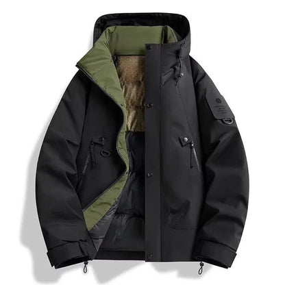 Feyron Hooded Waterproof Insulated Parka Jacket