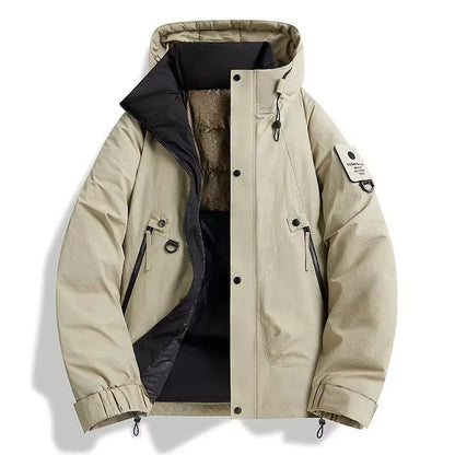 Feyron Hooded Waterproof Insulated Parka Jacket