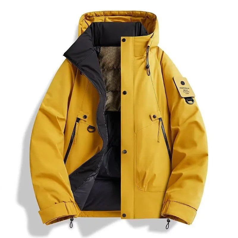 Feyron Hooded Waterproof Insulated Parka Jacket