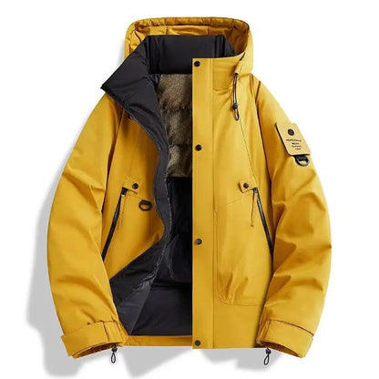 Feyron Hooded Waterproof Insulated Parka Jacket