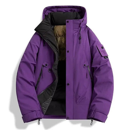 Feyron Hooded Waterproof Insulated Parka Jacket