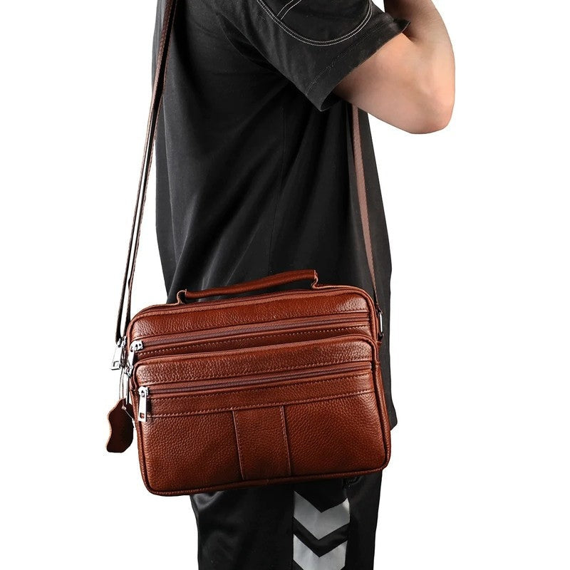 Floyd Men's Textured Multi-Pocket Crossbody Bag