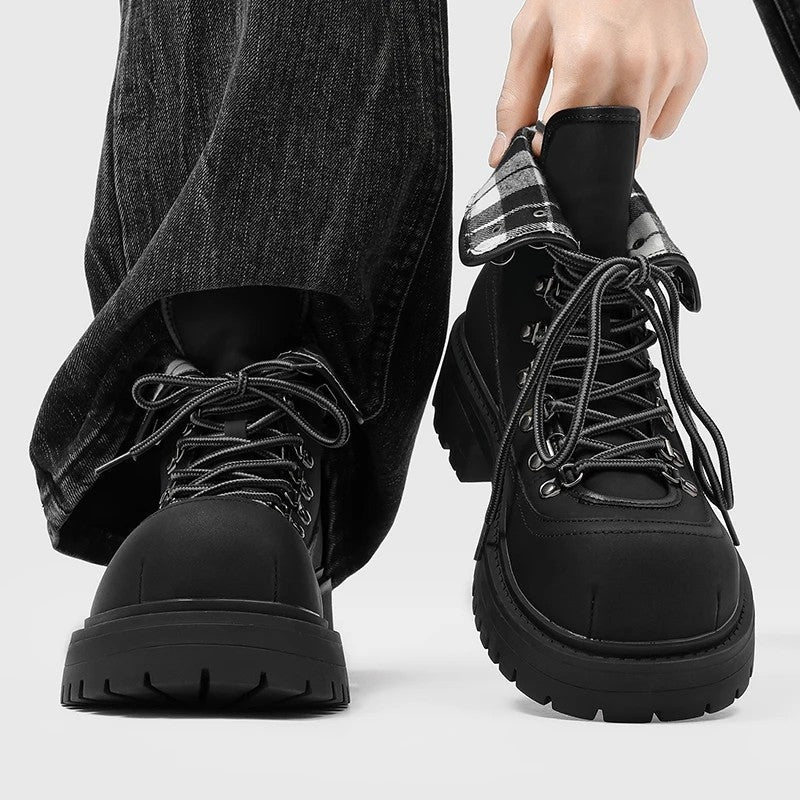 Frank Rugged Lace-Up Hiking Boots