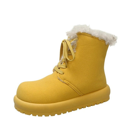 Freya Shearling Lined Lace-Up Winter Boots