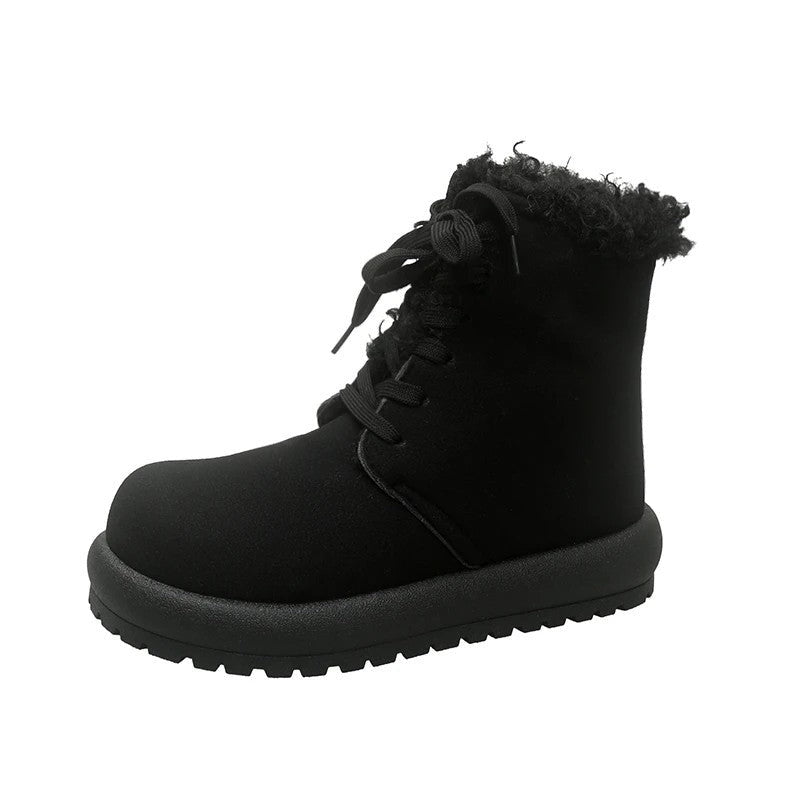 Freya Shearling Lined Lace-Up Winter Boots