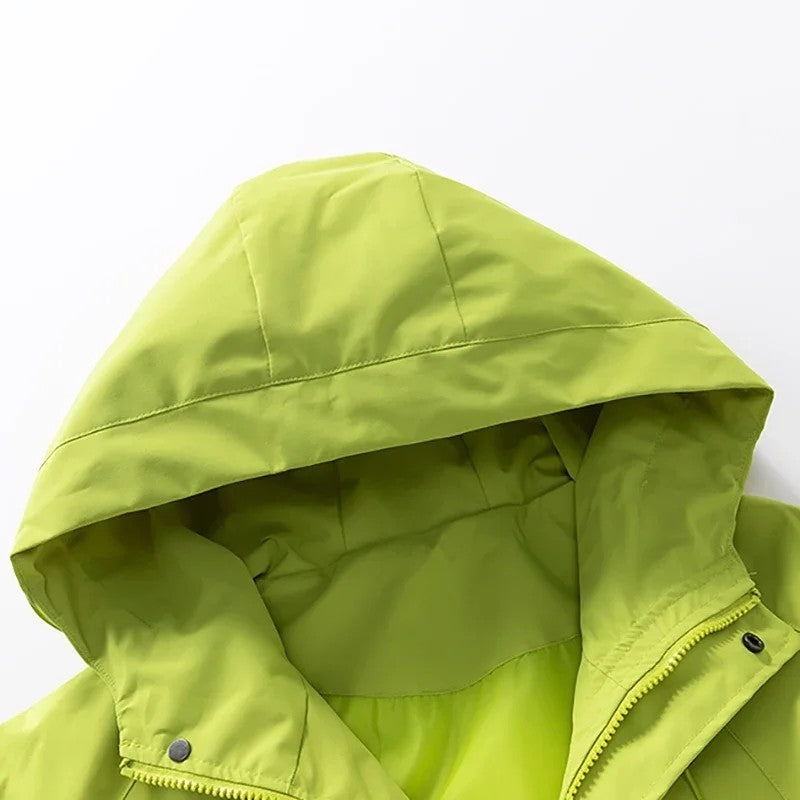Galene Hooded Windbreaker Waterproof Jacket