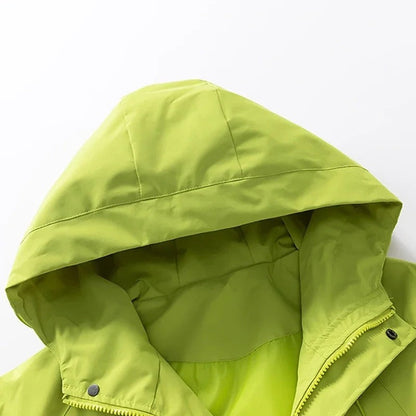 Galene Hooded Windbreaker Waterproof Jacket
