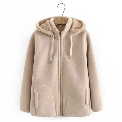 Grace Women's Fleece Hooded Zip Jacket