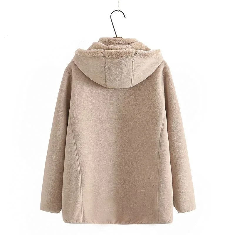 Grace Women's Fleece Hooded Zip Jacket