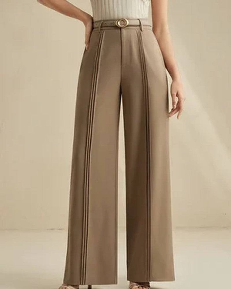Ingrid Relaxed High-Rise Wide-Leg Pants