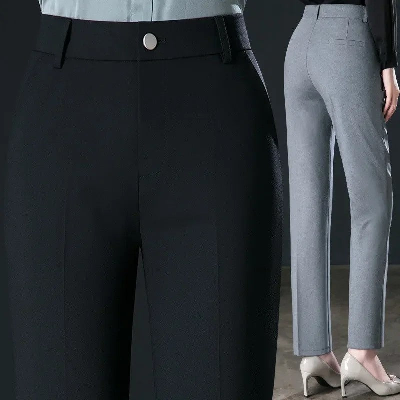 Isadora Tailored High-Rise Straight Pants