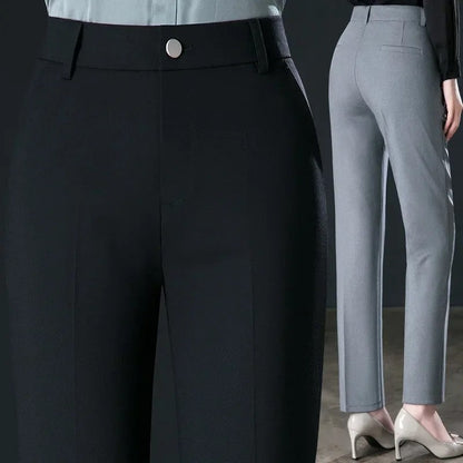 Isadora Tailored High-Rise Straight Pants