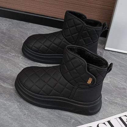 Ivelle Quilted Cozy Ankle Boots