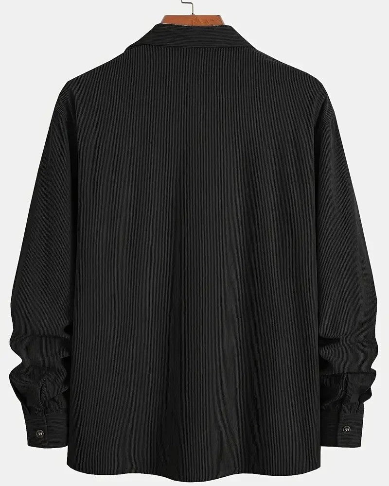 John Men's Corduroy Button-Up Shirt