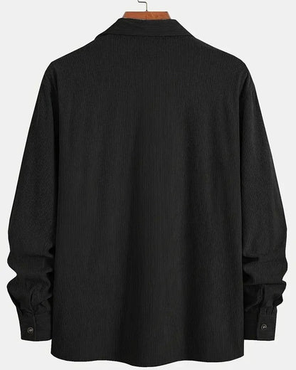 John Men's Corduroy Button-Up Shirt