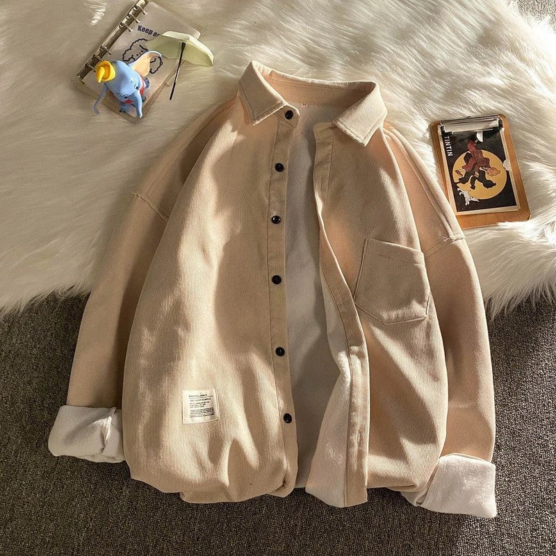 Jonathan Relaxed Corduroy Button-Up Shirt