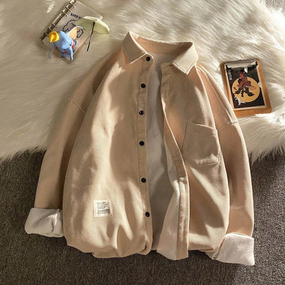 Jonathan Relaxed Corduroy Button-Up Shirt