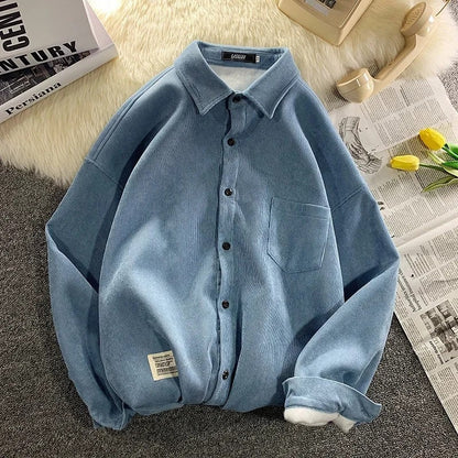 Jonathan Relaxed Corduroy Button-Up Shirt
