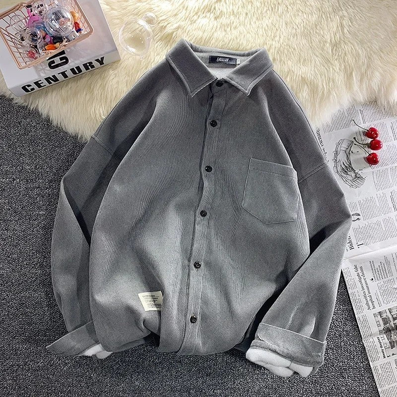 Jonathan Relaxed Corduroy Button-Up Shirt