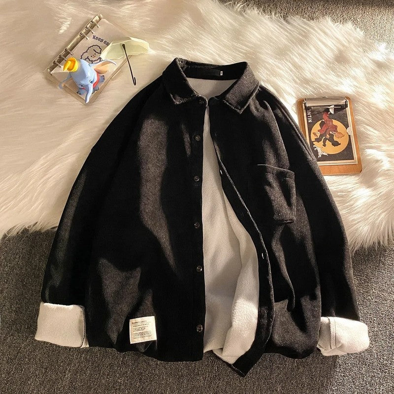 Jonathan Relaxed Corduroy Button-Up Shirt