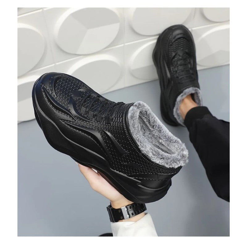 Juan Fleece Lined Chunky Sole Sneakers