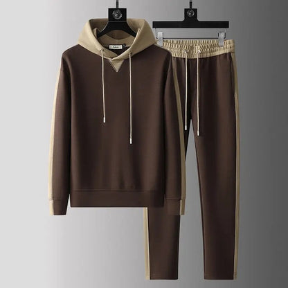 Juvien Relaxed Contrast Panel Tracksuit
