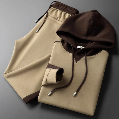 Juvien Relaxed Contrast Panel Tracksuit