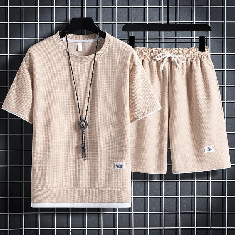 Lareau Relaxed Waffle Knit Shorts