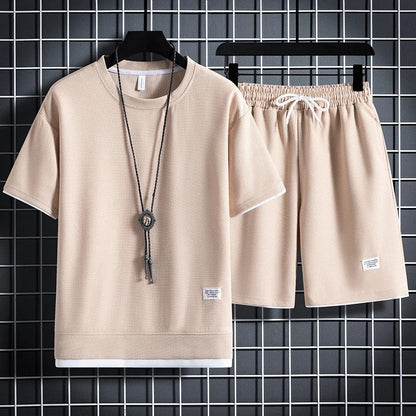 Lareau Relaxed Waffle Knit Shorts