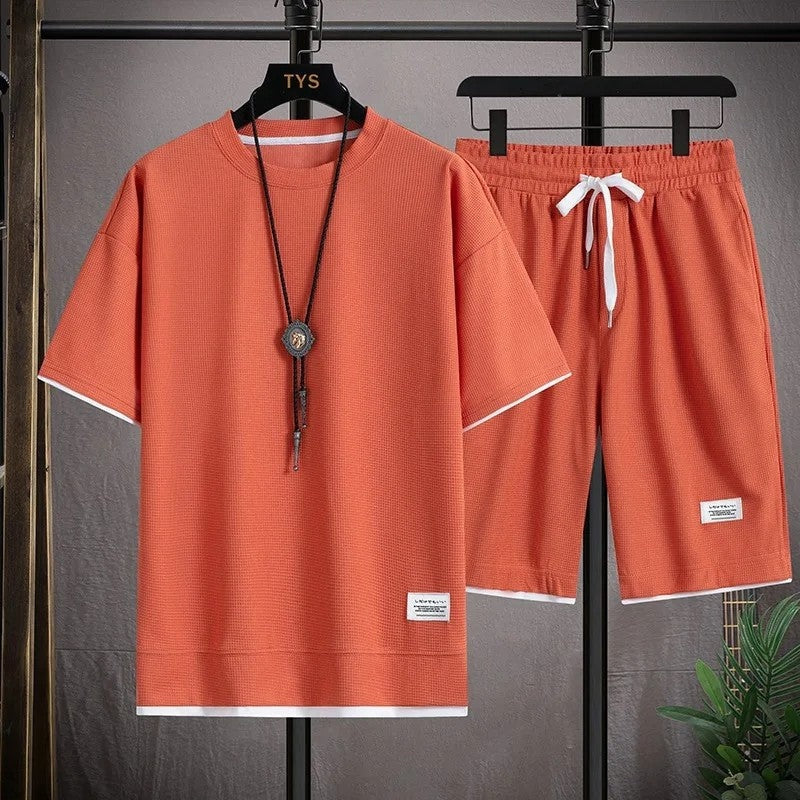 Lareau Relaxed Waffle Knit Shorts