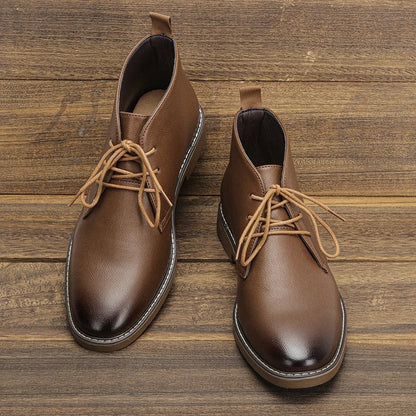 Lazaro Modern Lace-Up Chukka Boots