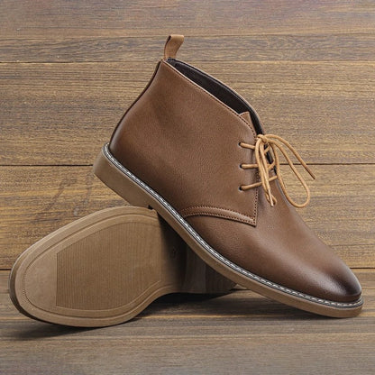 Lazaro Modern Lace-Up Chukka Boots