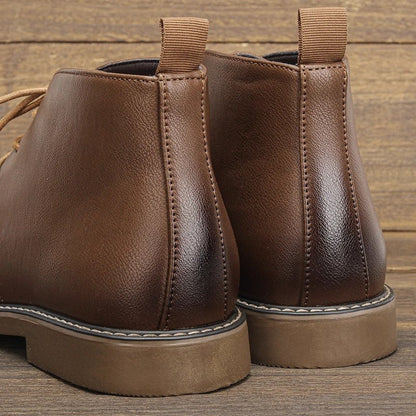 Lazaro Modern Lace-Up Chukka Boots