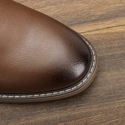Lazaro Modern Lace-Up Chukka Boots
