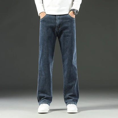 Lazvik Relaxed Straight Leg Denim Jeans