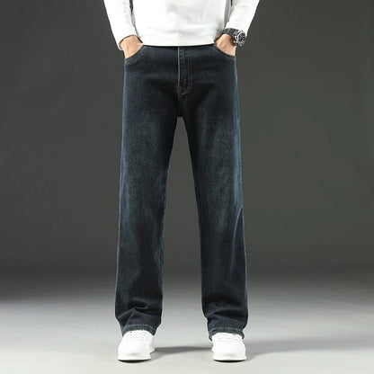 Lazvik Relaxed Straight Leg Denim Jeans