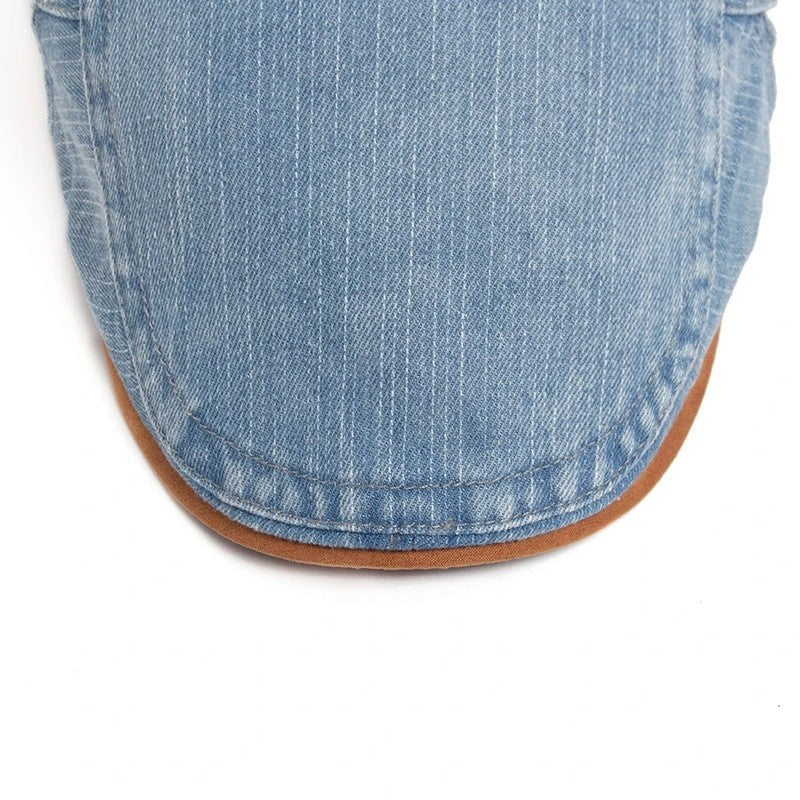 Liora Relaxed Adjustable Newsboy Cap