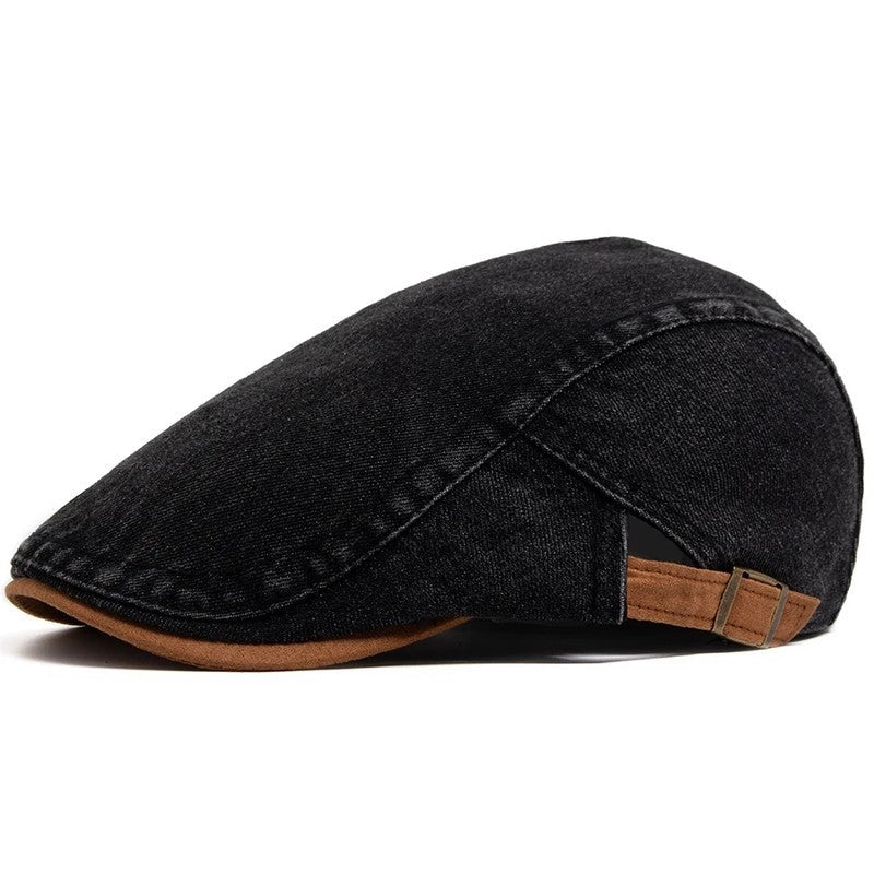 Liora Relaxed Adjustable Newsboy Cap